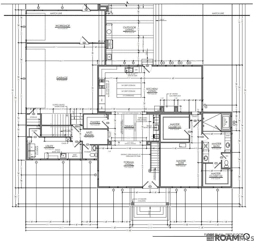 First Floor plan